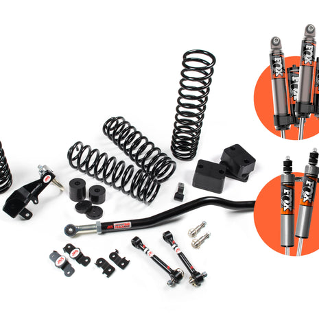 JKS 3.5" J‑Venture Lift Kit — 2007–2018 Wrangler JK 2‑Door