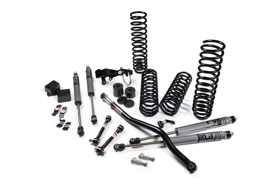 JKS J-Venture 2.5" Lift Kit w/ Fox Remote Reservoir | 2007–2018 Jeep Wrangler JK 4-Door (RHD)