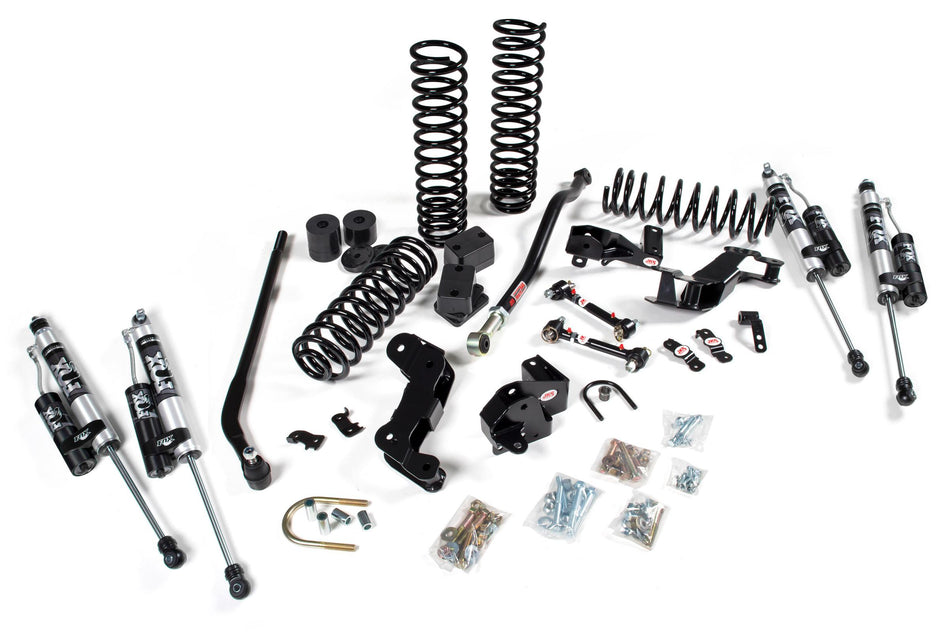 JKS J-Kontrol 3.5" Lift Kit w/ Fox Remote Reservoir Shocks | 2007–2018 Jeep Wrangler JK 4-Door