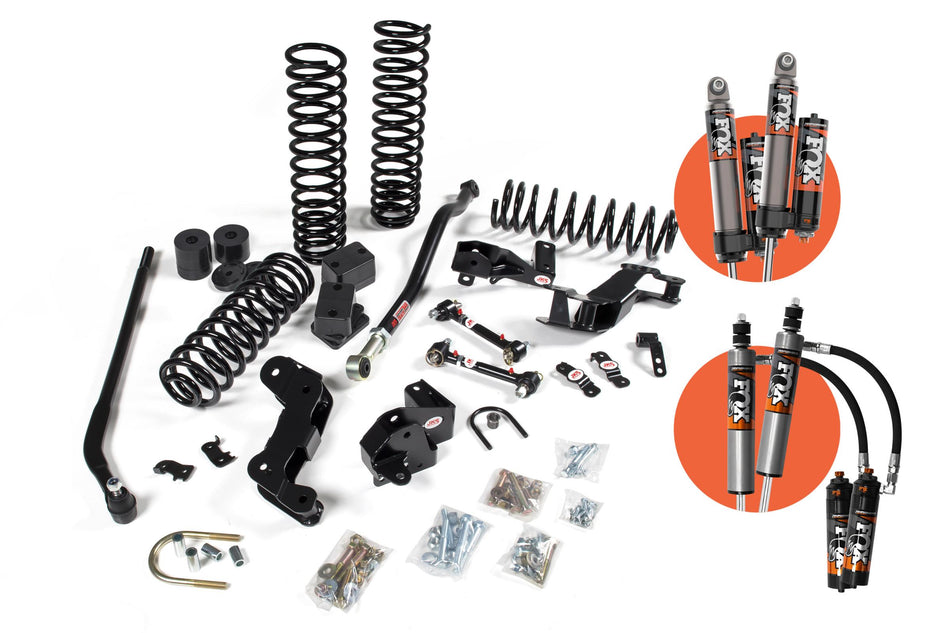 JKS J-Kontrol 3.5" Lift Kit w/ Fox 2.5 Elite | 2007–2018 Jeep Wrangler JK 4-Door
