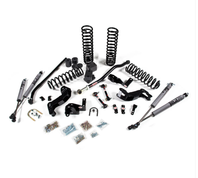 JKS J-Kontrol 3.5" Lift Kit w/ J-Spec Shocks | 2007–2018 Jeep Wrangler JK 2-Door