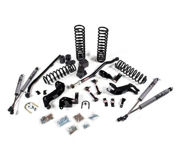 JKS J-Kontrol 3.5" Lift Kit w/ Fox 2.0 Adventure | 2007–2018 Jeep Wrangler JK 2-Door