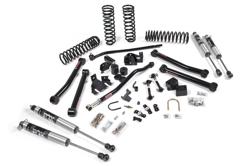 JKS J-Konnect 3.5" Lift Kit w/ Fox 2.0 Performance | 2007–2018 Jeep Wrangler JK 4-Door