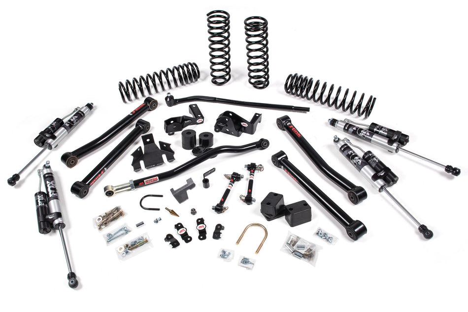 JKS J-Konnect 3.5" Lift Kit w/ Fox Remote Reservoir Shocks | 2007–2018 Jeep Wrangler JK 2-Door