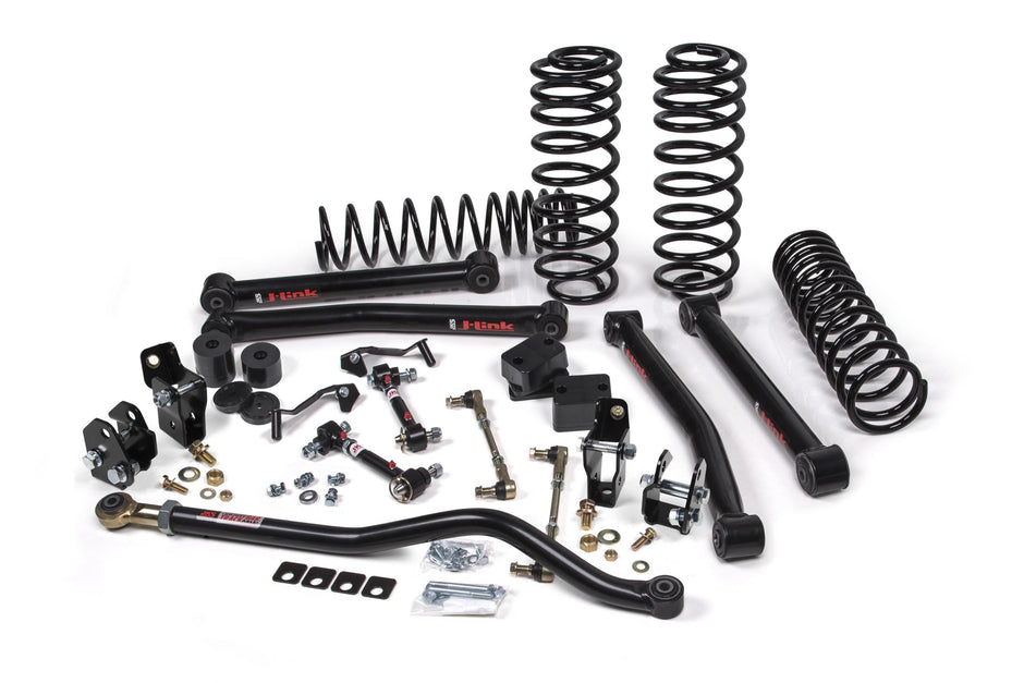 JKS J-Konnect 2.5" Lift Kit w/ Shock Extensions | HD Coils | 2018–2026 Jeep Wrangler JL 4-Door