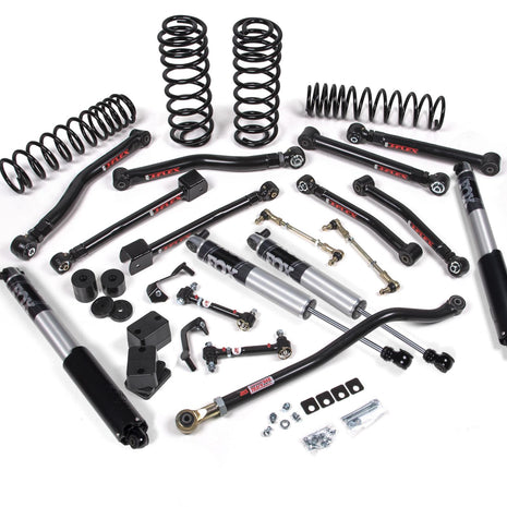 JKS J-Krawl 2.5" Lift Kit w/ Fox 2.5 | 2018–2026 Jeep Wrangler JL 4-Door | Standard-Rate Coils