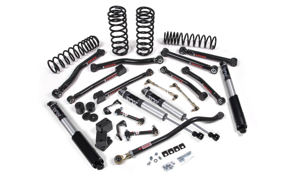 JKS J-Krawl 2.5" Lift Kit w/ Fox 2.5 | 2018–2026 Jeep Wrangler JL 4-Door | HD Coils