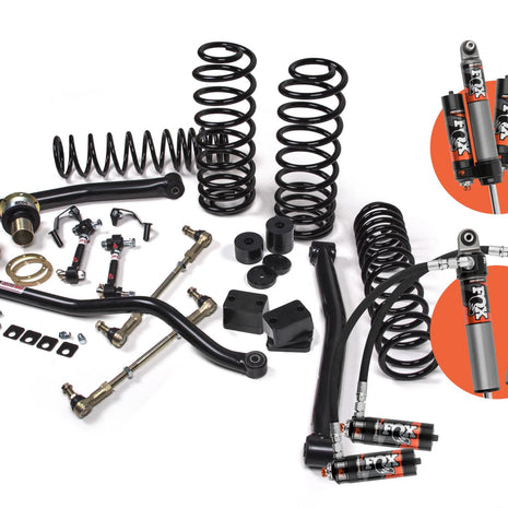 JKS J-Lander 3.5" Lift Kit w/ Fox 2.5 Elite DSC | 2018–2026 Jeep Wrangler JL 4-Door
