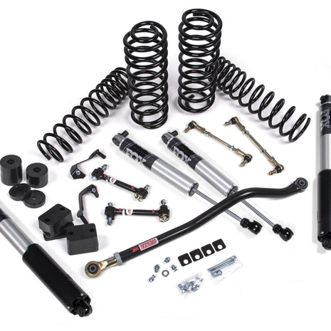 JKS J-Venture 3" Lift Kit w/ Fox 2.5 | Standard-Rate Coils | 2018–2026 Jeep Wrangler JL 2-Door