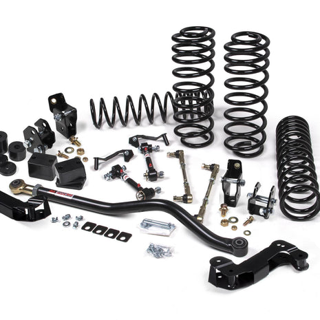 JKS J-Kontrol 2.5" Lift Kit w/ Shock Extensions | Standard-Rate Coils | 2018–2026 Jeep Wrangler JL 4-Door