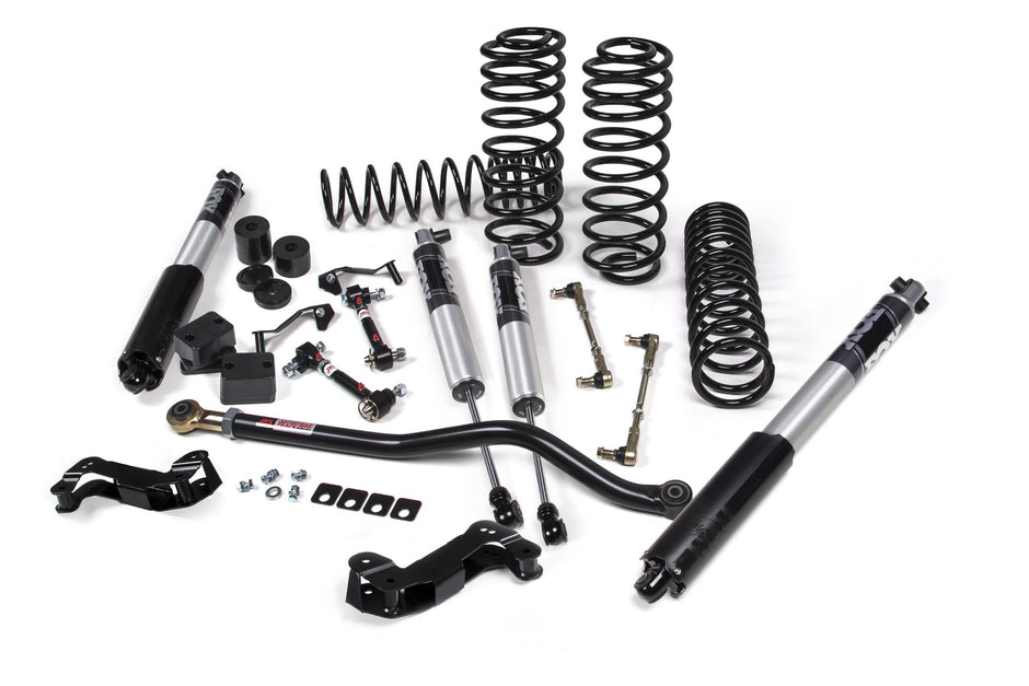 JKS J-Kontrol 2.5" Lift Kit w/ Fox 2.5 | Standard-Rate Coils | 2018–2026 Jeep Wrangler JL 4-Door
