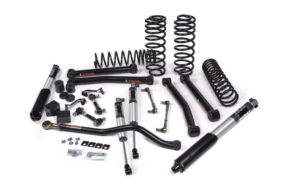 JKS J-Konnect 3" Lift Kit w/ Fox 2.5 | Standard-Rate Coils | 2018–2026 Jeep Wrangler JL 2-Door