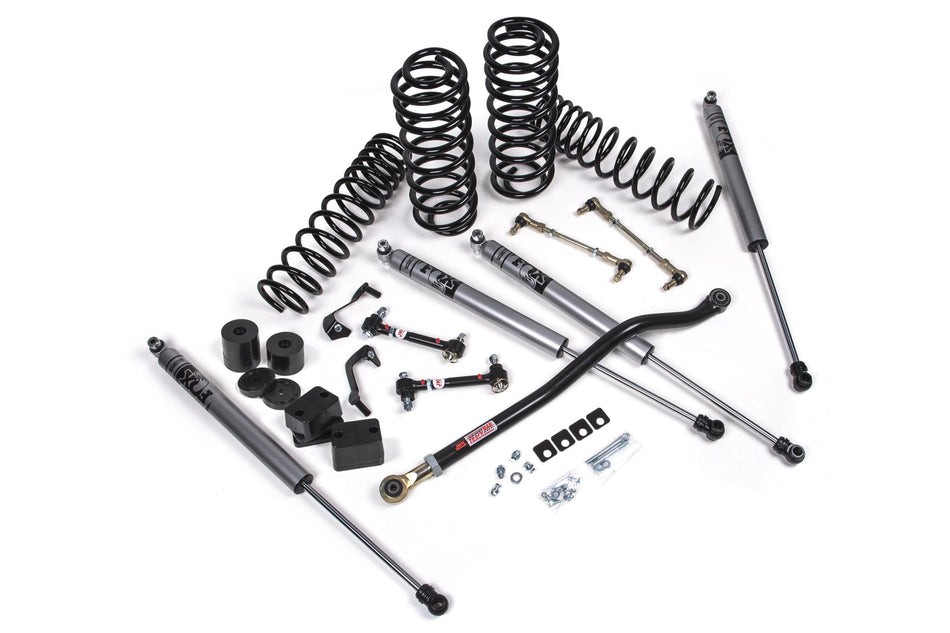 JKS J-Venture 3.5" Lift Kit w/ Fox 2.0 Performance | 2020–2024 Jeep Wrangler JL 4-Door EcoDiesel