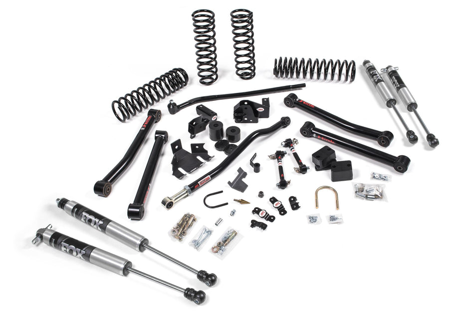 JKS J-Konnect 3.5" Lift Kit w/ Fox 2.0 Performance | 2020–2024 Jeep Wrangler JL 4-Door EcoDiesel