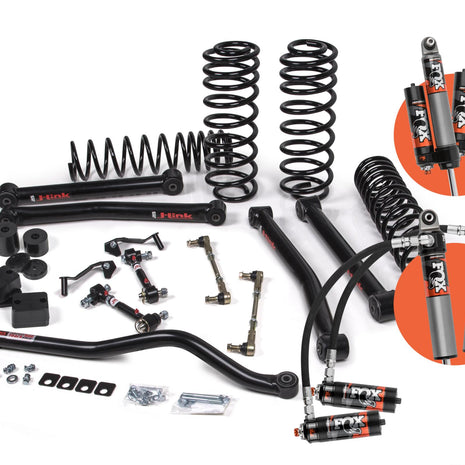 JKS J-Konnect 3.5" Lift Kit w/ Fox 2.5 Elite | 2020–2024 Jeep Wrangler JL 4-Door EcoDiesel
