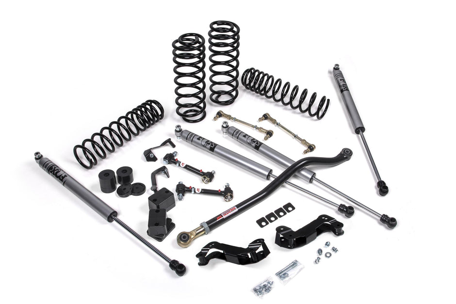 JKS J-Kontrol 2.5" Lift Kit w/ Fox 2.0 Adventure | 2018–2026 Jeep Wrangler JL Diesel 4-Door