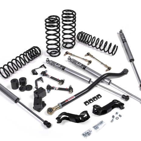 JKS 2.5" Lift Kit w/ Fox Adventure Shocks — 2018–2024 JL Diesel (4‑Door)