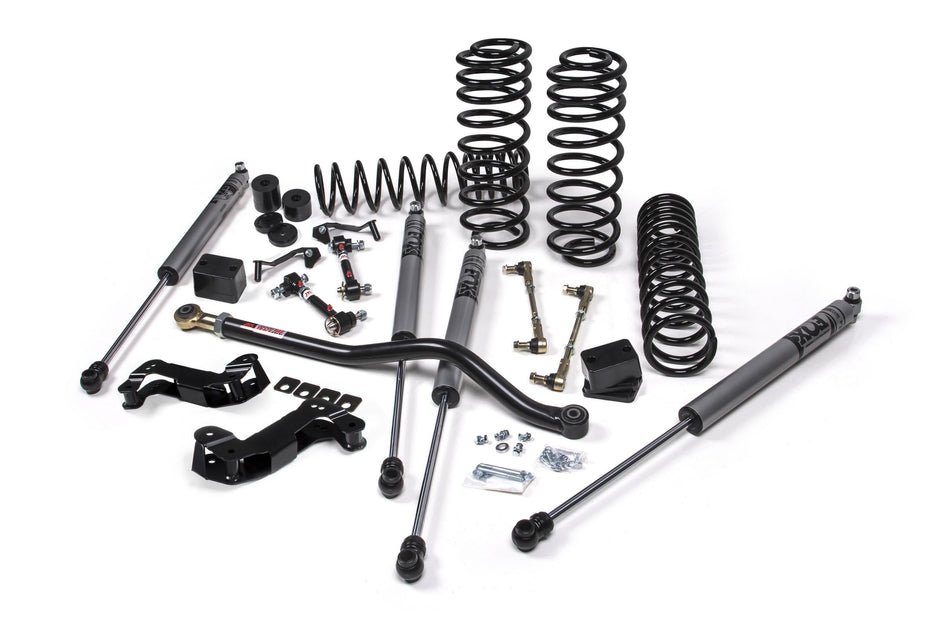 JKS J-Kontrol 2" Lift Kit w/ Fox 2.0 Adventure | 2021–2026 Jeep Wrangler JL 4xe 4-Door