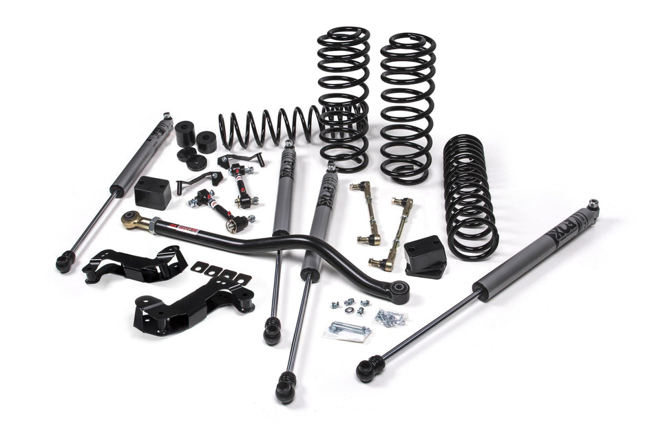 JKS J-Kontrol 2" Lift Kit w/ Fox 2.0 Adventure | 2021–2026 Jeep Wrangler JL 4xe 4-Door