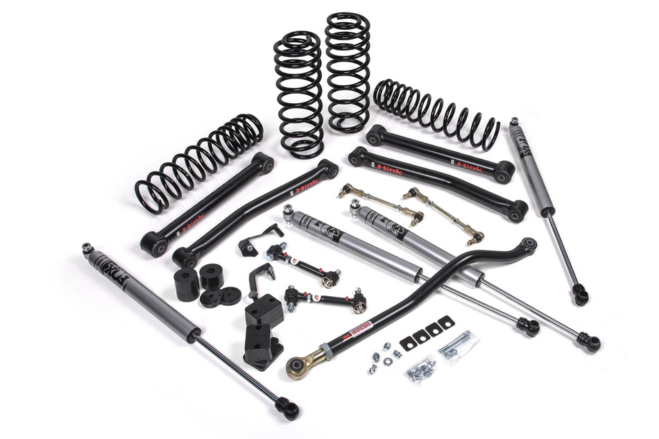 JKS J-Konnect 2" Lift Kit w/ Fox 2.0 Adventure | 2021–2026 Jeep Wrangler JL 4xe 4-Door