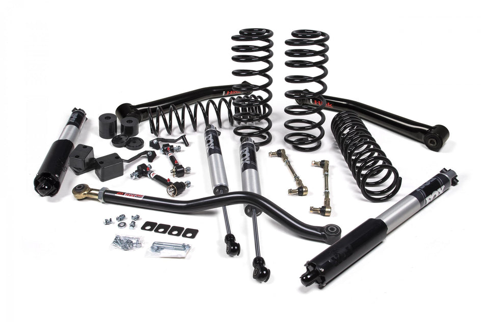 JKS 1.5" Lift Kit w/ Rear Coil, J-Link Arms & Fox 2.5 | 2018–2026 Jeep Wrangler JL