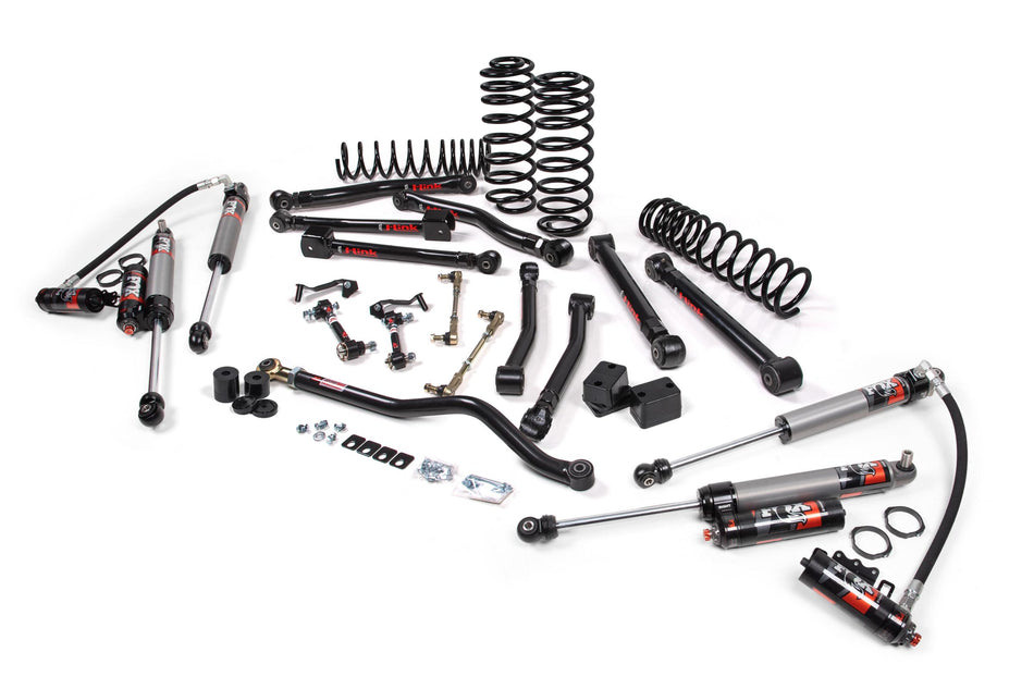 JKS J-Krawl 3" Lift Kit w/ Fox 2.5 Elite | 2018–2026 Jeep Wrangler JL 2-Door | Standard-Rate Coils