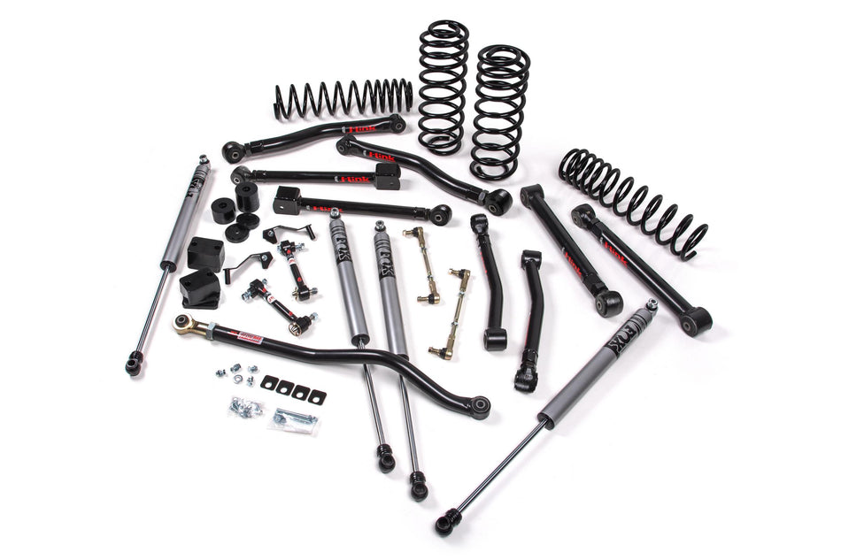 JKS J-Krawl 3" Lift Kit w/ Fox 2.0 Adventure | 2018–2026 Jeep Wrangler JL 2-Door