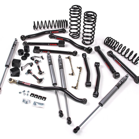 JKS J‑Krawl 3" Lift Kit w/ Fox 2.0 – 2018‑2023 Jeep Wrangler 2‑Door