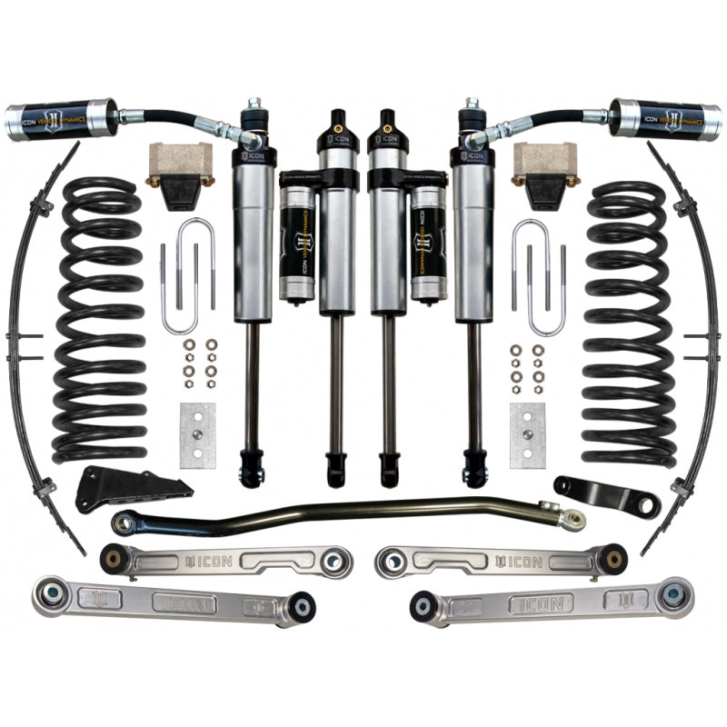ICON Stage 7 Suspension System Billet | 2019–2026 Ram 1500 4x4 | 2–3" Lift