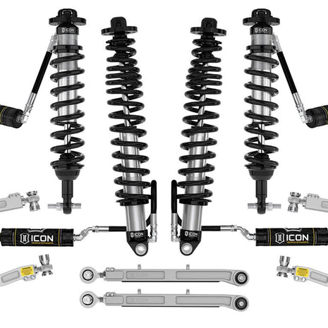 ICON Stage 5 Suspension System Billet | 2021–2024 Ford Bronco Non‑Sasquatch | 3–4" Lift