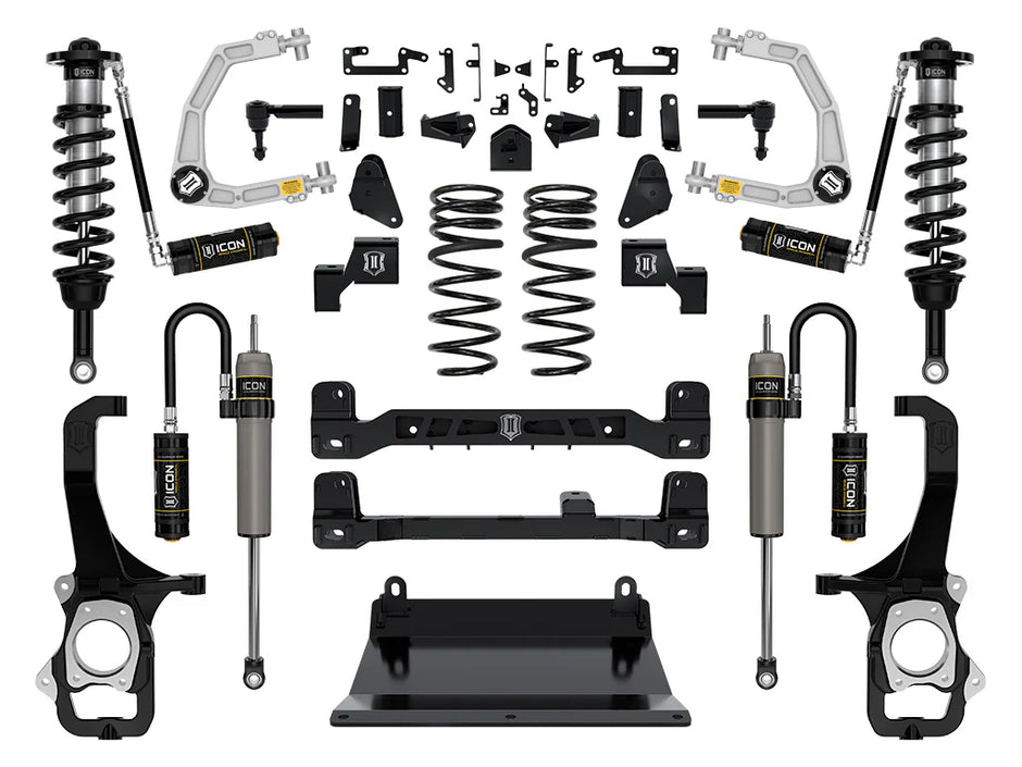 ICON Stage 4 Suspension System Billet | 2022–2023 Toyota Tundra 4WD | 6" Lift