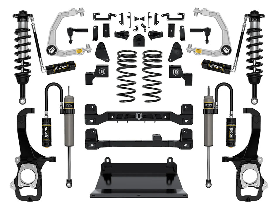 ICON Stage 4 Suspension System Billet | 2022–2023 Toyota Tundra 4WD | 6" Lift