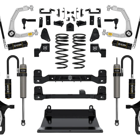 ICON Stage 4 Suspension System Billet | 2022–2023 Toyota Tundra 4WD | 6" Lift