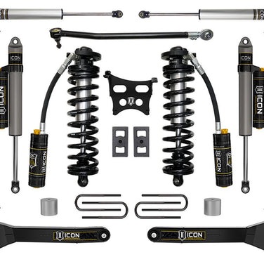 ICON Stage 4 Coilover Conversion System w/ Radius Arms + Expansion Packs | 2023–2026 Ford F‑250/F‑350 4×4 | 2.5–3" Lift