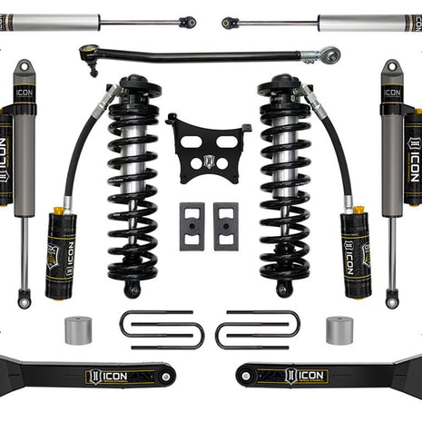 ICON Stage 4 Coilover Conversion System w/ Radius Arms + Expansion Packs | 2023–2026 Ford F‑250/F‑350 4×4 | 2.5–3" Lift