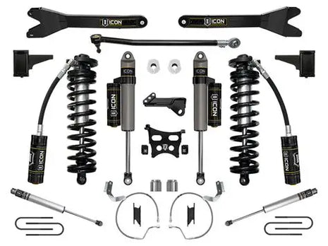 ICON Stage 4 Coilover Conversion System w/ Radius Arms | 2023–2024 Ford F‑250/F‑350 | 4–5.5" Lift