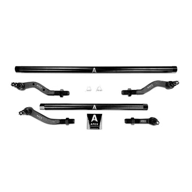 Apex Chassis 2.5-Ton Steel Steering Kit | Dana 30 Standard | 2018-2026 Jeep JL/JLU & Gladiator JT