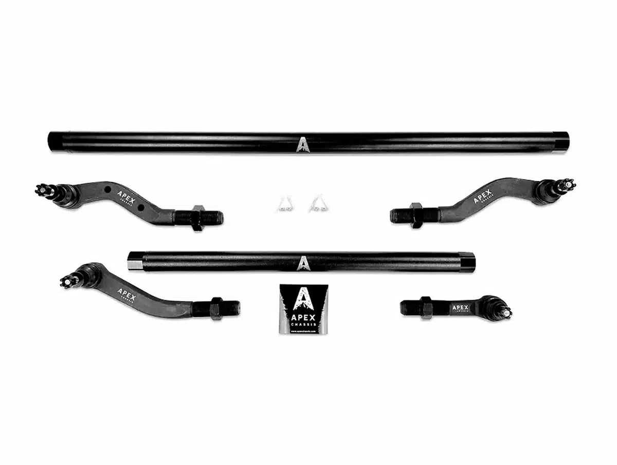 Apex Chassis KIT115-Dana44-YesFlip 2.5-Ton Complete Steering Kit — Flip Over-Knuckle Geometry | 1.75