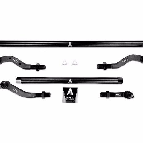 Apex Chassis 2.5‑Ton Steering Kit – Steel – 2019–2022 Gladiator JT / 2018–2022 Wrangler JL/JLU