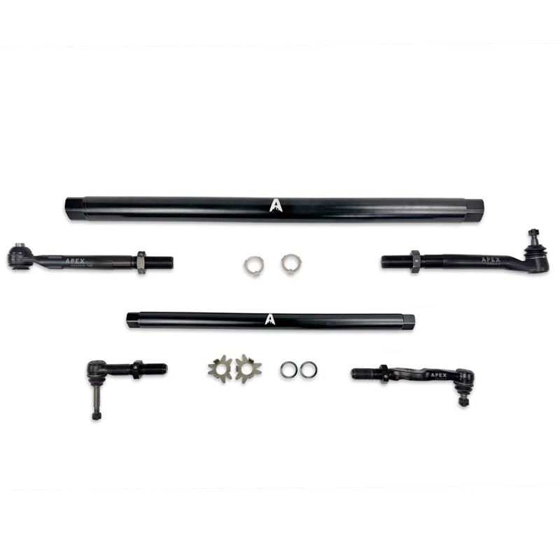 Apex Chassis ProLock Complete Steering Kit | DOM Steel | 2005-2016 Ford F-250/F-350 4WD | SKU: KIT370-STL