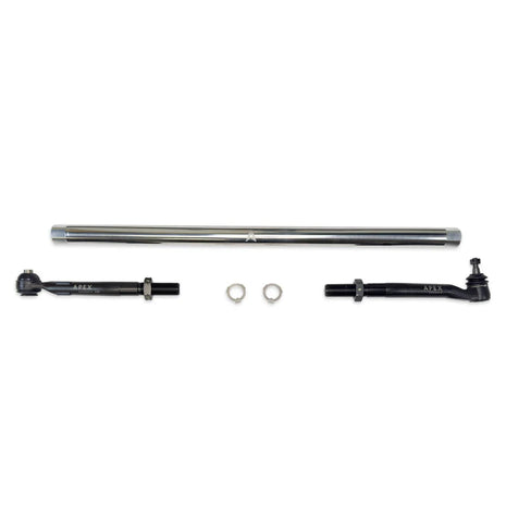 Apex Chassis ProLock Tie Rod | Polished Aluminum | 2005-2026 Ford F-250/F-350 4WD