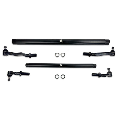Apex Chassis ProLock Complete Steering Kit | Black Aluminum | 2003-2013 Dodge/Ram 2500/3500 4WD