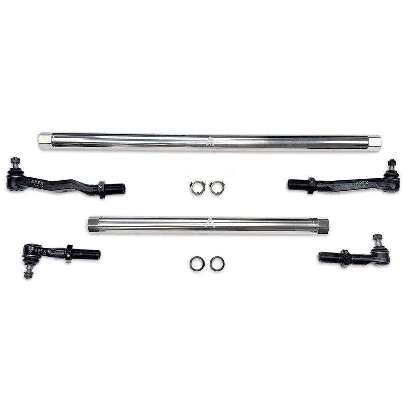 Apex Chassis KIT380-POL ProLock Complete Steering Kit — 2