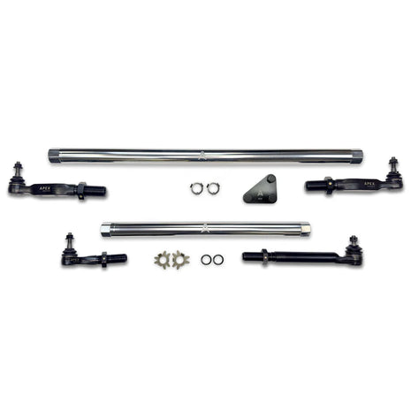 Apex Chassis ProLock Complete Steering Kit | Polished Aluminum | 2014-2026 Ram 2500/3500 4WD