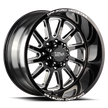 Off Road Monster Wheels M17 GBML Gloss Black | 20x10 -19mm | 5x150 | 2007–2021 Toyota Tundra/Sequoia & Land Cruiser