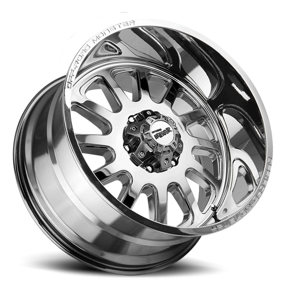 Off Road Monster Wheels M17 C Chrome | 20x10 -19mm | 6x139.7 | Truck/SUV Wheel