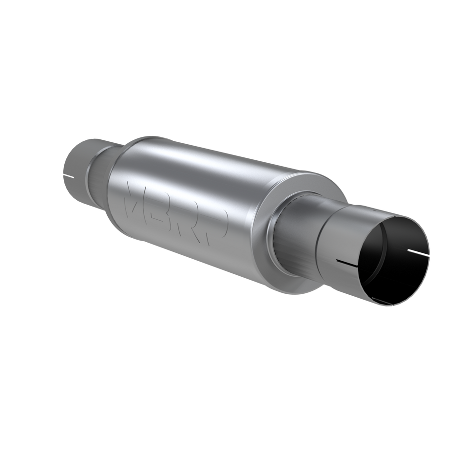 MBRP Muffler Armor Lite Universal Fit Aluminized Steel 4-Inch