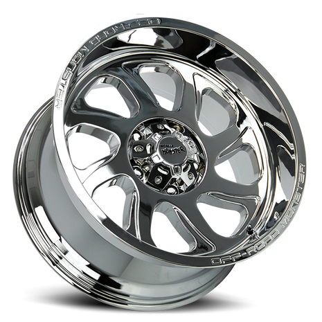 Off Road Monster Wheels M22 C Chrome | 22x12 -44mm | 6x135 | 2004–2026 Ford F-150 & Expedition