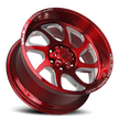 Off Road Monster Wheels M22 R Candy Red | 22x12 -44mm | 6x139.7 | Truck/SUV Wheel