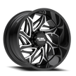 Off Road Monster M28 GBML 20x10 -19 Gloss Black & Milled